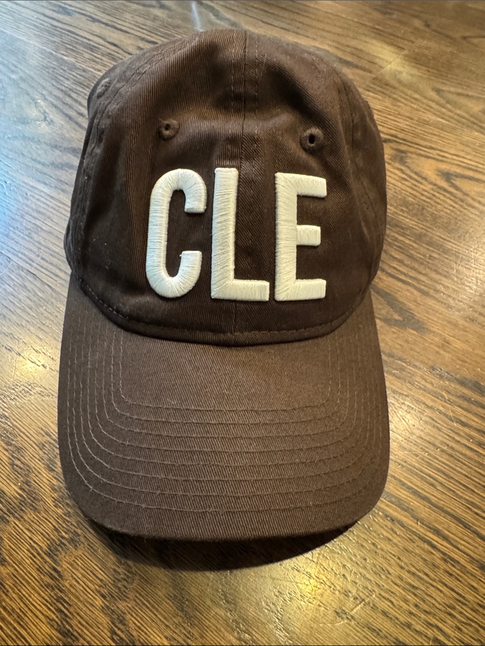 CLE Browns Embroidered Brown  Baseball Cap